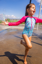 Load image into Gallery viewer, Nano Cat Mermaid Rashguard Swimsuit