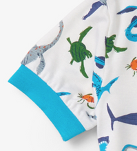 Load image into Gallery viewer, Hatley Prehistoric Marine Bamboo Summer Pyjamas