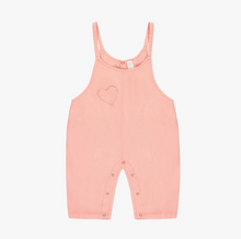 Load image into Gallery viewer, Souris Mini Pink Overall and Crayfish Print Onesie
