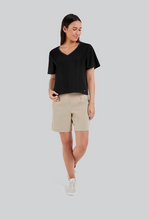 Load image into Gallery viewer, FIG Shenley Flutter Sleeve Ultra Modal Tee
