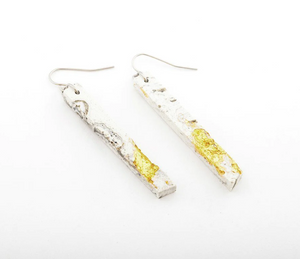 Dconstruct Concrete Fractured Earrings