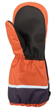 Load image into Gallery viewer, AuClair Little Buddy Penguin Mitts Orange
