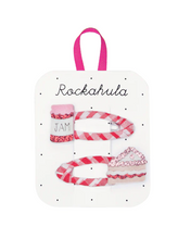 Load image into Gallery viewer, Rockahula Jam and Cake Gingham Clips