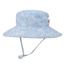 Load image into Gallery viewer, Emily Belle Liberty of London Wide Brim Sunbaby Hat Sky
