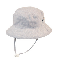 Load image into Gallery viewer, Summer Day Linen Check Camp Hat