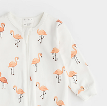 Load image into Gallery viewer, Petit Lem Flamingo Print Sleeper
