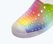 Load image into Gallery viewer, Native Jefferson Print Kids Shoes Rainbow Blur
