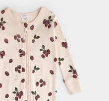 Load image into Gallery viewer, Petit Lem Raspberry Print Playsuit Cherry Blossom