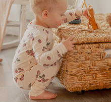 Load image into Gallery viewer, Petit Lem Raspberry Print Playsuit Cherry Blossom