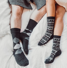 Load image into Gallery viewer, Pokoloko Alpaca Socks Black