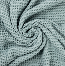 Load image into Gallery viewer, Bella Tunno Waffle Baby Blanket Fog