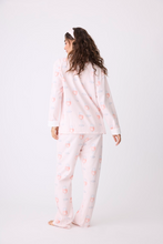 Load image into Gallery viewer, PJ Salvage Flannel Pyjamas Rose All Day Pink MIst