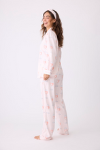 Load image into Gallery viewer, PJ Salvage Flannel Pyjamas Rose All Day Pink MIst