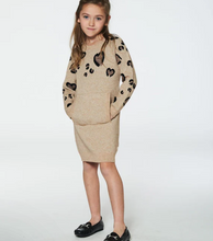 Load image into Gallery viewer, Deux Par Deux Sweater Dress and Tights