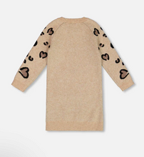 Load image into Gallery viewer, Deux Par Deux Sweater Dress and Tights