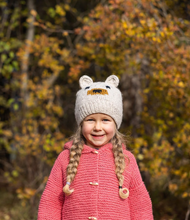 Load image into Gallery viewer, Ambler Kids Kuma Teddy Bear Beanie