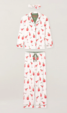 Load image into Gallery viewer, PJ Salvage Flannel Pyjamas Cranberries and Cocktails