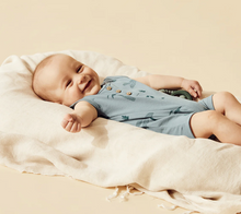 Load image into Gallery viewer, Wilson and Frenchy Palm Days Henley Shortie Playsuit