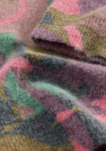 Load image into Gallery viewer, White Stuff UK Jodie Printed Floral Sweater Green Multi