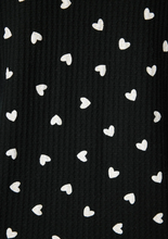 Load image into Gallery viewer, PJ Salvage Tiny Hearts Waffle Thermal Ski Jammie PJ Set