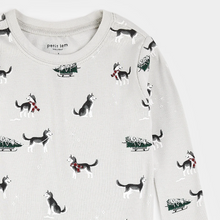 Load image into Gallery viewer, Petit Lem Holiday Huskies Pyjamas
