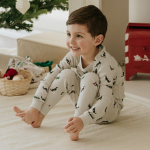 Load image into Gallery viewer, Petit Lem Holiday Huskies Pyjamas