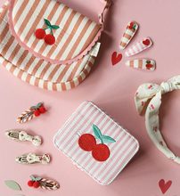 Load image into Gallery viewer, Rockahula Stripy Cherry Jewellery Box