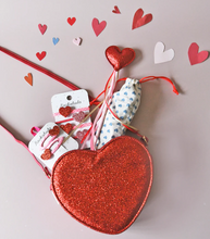 Load image into Gallery viewer, Rockahula Love Heart Glitter Bag