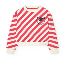 Load image into Gallery viewer, Boboli Red Stripe Sweatshirt