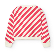 Load image into Gallery viewer, Boboli Red Stripe Sweatshirt