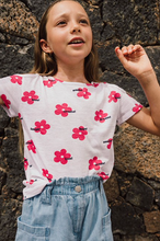 Load image into Gallery viewer, Boboli Red Flowers Tee