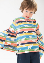 Load image into Gallery viewer, Boboli Tee Animal Stripe