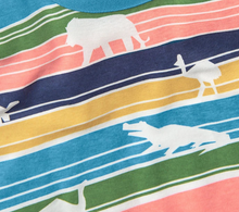 Load image into Gallery viewer, Boboli Tee Animal Stripe