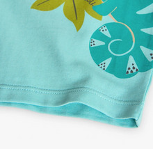 Load image into Gallery viewer, Boboli Baby Tee and Short Gecko Print
