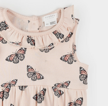 Load image into Gallery viewer, Petit Lem Monarch Print Bubble Playsuit