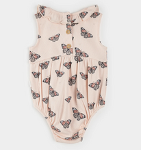Load image into Gallery viewer, Petit Lem Monarch Print Bubble Playsuit