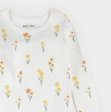 Load image into Gallery viewer, Petit Lem Daffodil Print Pyjamas