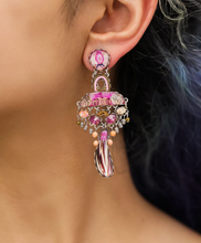Load image into Gallery viewer, Ayala Bar Rose Embrace, Eden Earrings