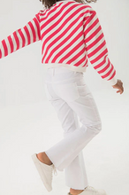 Load image into Gallery viewer, Boboli Red Stripe Sweatshirt