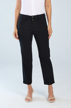 Load image into Gallery viewer, Beddome Original Crop Straight Leg Pant Black