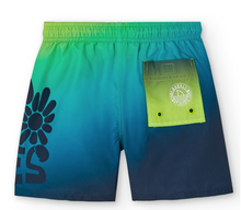 Load image into Gallery viewer, Boboli Ombre Wave Swim Trunks