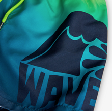 Load image into Gallery viewer, Boboli Ombre Wave Swim Trunks
