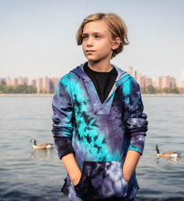 Load image into Gallery viewer, Appaman Baja Pullover Ocean Tie Dye