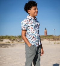 Load image into Gallery viewer, Appaman Coconut Palm Day Party Shirt