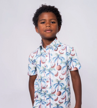 Load image into Gallery viewer, Appaman Coconut Palm Day Party Shirt