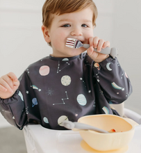 Load image into Gallery viewer, Loulou Lollipop Waterproof Bibs Planets