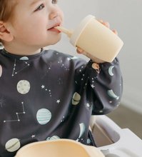 Load image into Gallery viewer, Loulou Lollipop Waterproof Bibs Planets