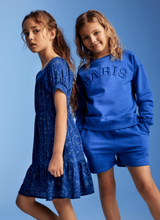 Load image into Gallery viewer, Creamie Paisley Dress Twilight Blue