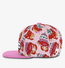 Load image into Gallery viewer, Headster Crabcake Snapback Pink Marshmallow