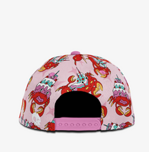 Load image into Gallery viewer, Headster Crabcake Snapback Pink Marshmallow